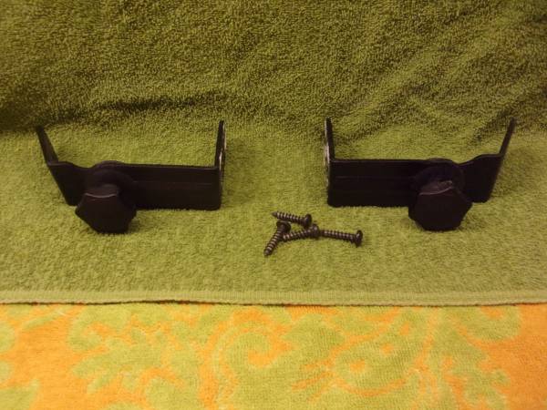Small, adjustable wall speaker mounts..... 1