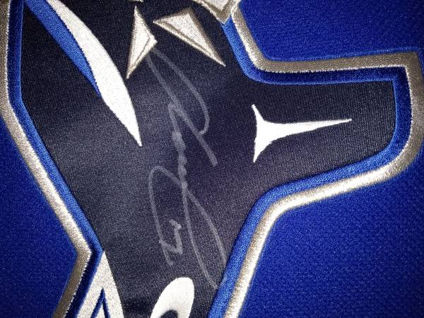 Signed Marcus Naslund Jersey 1