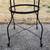 2pc Wrought Iron & Stone Inlaid Patio Set 7 thumbnail