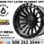 A101 MESA WHEELS SATIN GUM METAL CENTER W/BLACK LIP W/16 SPOKES RIMS 21 thumbnail