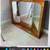 Free 2 piece medium Oak headboard  and extra oak storage mirror 3 thumbnail
