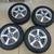 18" Mercedes /Borbet wheels and Continental snow tires for sale 1 thumbnail