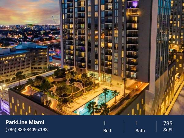 $2,940 / 1br - 735ft2 - Fantastic Luxe and Amenities (See the list!) See the Pics & Tour (Downtown Miami)63825137407745120