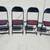 4 Vintage Metal Folding Chairs 1 thumbnail