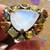 Moonstone ring, 6 Opals 4Yellow Citrines 2Peridots, Size 8 custom made 1 thumbnail