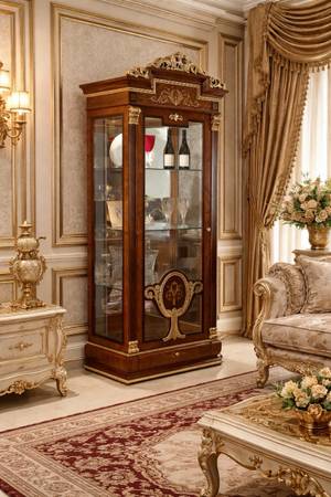 Beautiful Solid Wood Display Cabinet 1