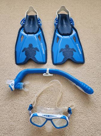 Kids Wetsuit & Snorkel Set 1