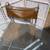Vintage Midcentury modern four chrome directors chairs no table 8 thumbnail