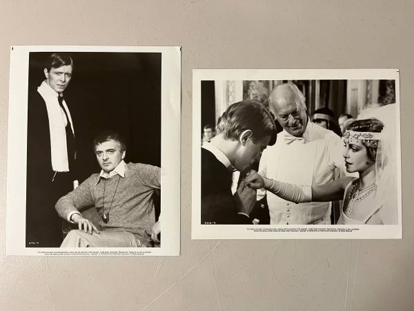 Two b/w stills from JUST A GIGILO starring David Bowie! 1