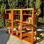 Mid Century Modern Modular Wood Wall Unit Bookcase Shelving Book Case 3 thumbnail