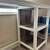 Modern Coastal Farmhouse White Wooden Desk 8 thumbnail