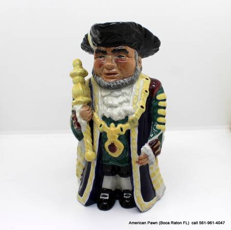 Staffordshire Fine Ceramics Lord Mayor Toby 1