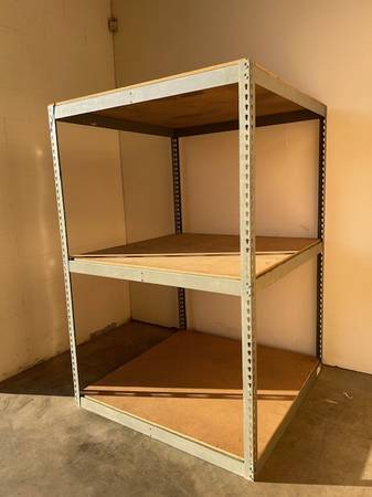 Steel Shelving 48 in W x 48 in D Warehouse Boltless Storage Racks 1