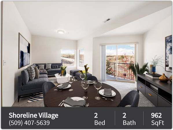 $1,500 / 2br - 962ft2 - Modern 2BR – Just $1,500 + 1 Month Free – Pet Friendly! (Richland - Near Yakima River)63803243160705122