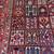 Antique Persian Bakhtiari Hand Knotted Wool Garden Rug 9ft×12ft 9 thumbnail