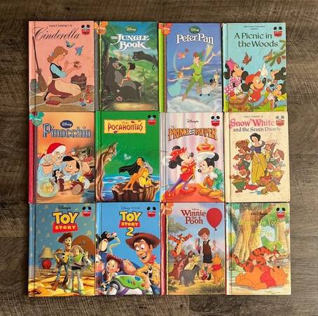 Disney Wonderful World Of Reading Hardcover Books ~Lot of 12~ 1
