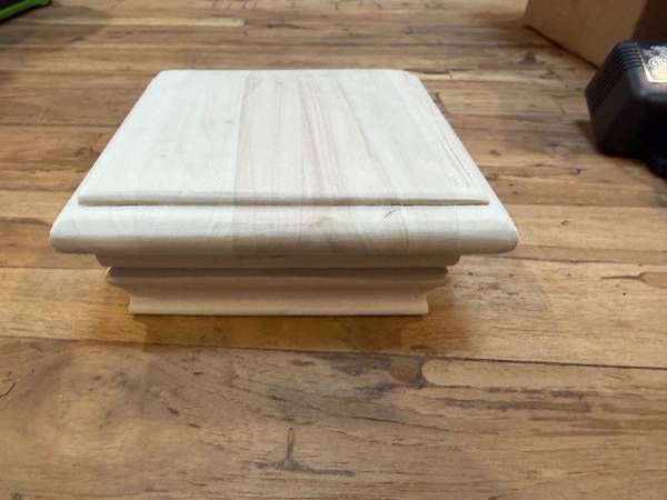 4”x4” post topper 1