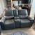 Leather reclining couch, loveseat, and recliner 3 thumbnail