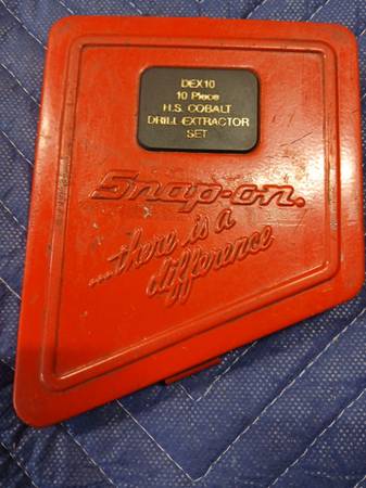 Snap-on cobalt drill extractor set 1