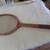 Antique Vintage Princeton TENNIS RACQUET 1950's 40's? 7 thumbnail