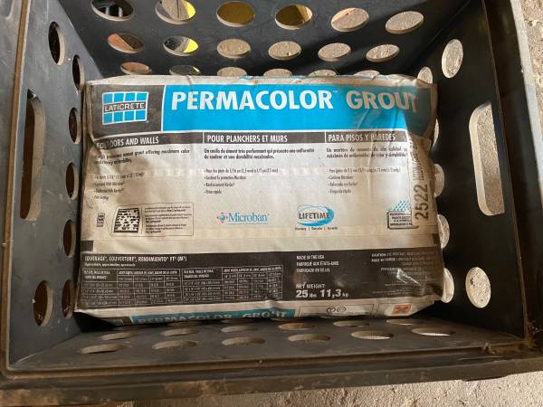 Laticrete Permacolor Grout -BLACK 1
