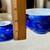 9 Stunning Japanese Lidded Colbolt blue and gold trim Fukagawa Atari Ware 4” 9 thumbnail