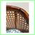 Mid 20th Century Bamboo + Cane Barrel Chair 9 thumbnail