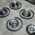 1950 OLDSMOBILE FUTURAMIC 88 HUBCAPS W/TRIM RINGS 5 thumbnail