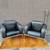 Pair Le Courbusier Style Lounge Chairs 2 thumbnail