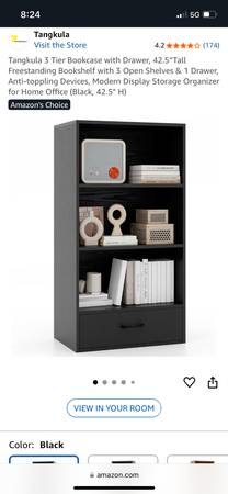 New in the box bookshelf 1