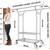 Garmet Clothes Rack Hyseyy YS-K 1301S -Brand new -Down from $147 4 thumbnail