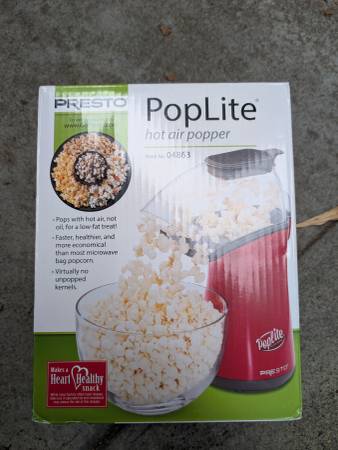 Presto poplite hot air popper popcorn maker 1
