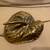 2 Solid Bronze Lotus Leaf Wall Hangings- decorative brass 9 thumbnail