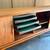 1960s Danish Teak Tambour Credenza by Kofod Larsen 7 thumbnail