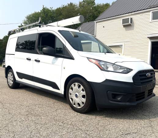 Furgón de carga Ford Transit Connect LWB 2020 con cajas para techo y estantes para escaleras, de un solo dueño, limpio - $17,990 (Hampton NH RT1)63615697109249121