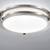 Brushed Nickel Integrated LED Flush Mount Ceiling Light 1 thumbnail