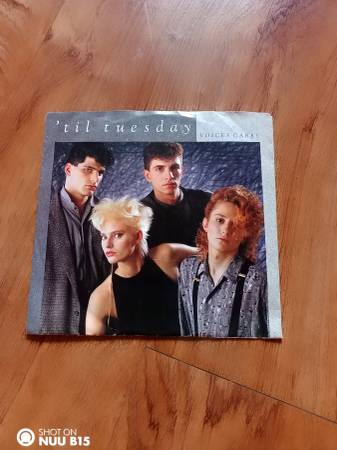 Vintage Vinyl Single Til Tuesday "Voices Carry" 1985 1