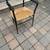 Early 60's Enrico Delmonte Italian rush seat captain's chair   A309 3 thumbnail