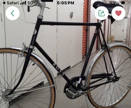 Vintage Ross  Cruiser…Single Speed Has Fenders 1