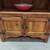 Beautiful Vintage Rustic Wood Bookcase / Storage - Refinished 4 thumbnail