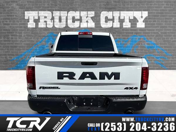Lifted 2017 Dodge Ram 1500 Rebel Crew Cab - $24,999 (Sumner, WA)63438247548291123