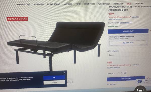 ADJUSTABLE BED AND MATTRESS 1