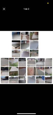 Estimado gratis free estimate pisos driveway banquettes Sidewalk agregado escalo 1