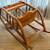PRICE DROP Original Antique Wooden Baby Rocker 7 thumbnail