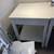 White desk, extender and matching filing 3 thumbnail