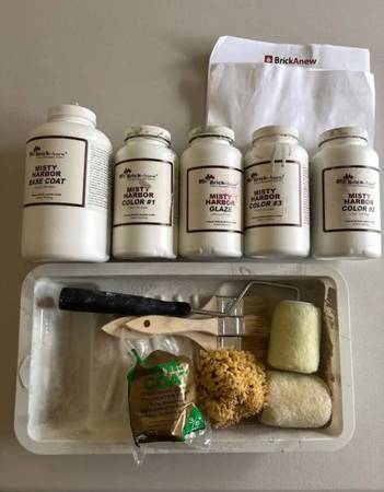 Brick-Anew Misty Harbor Paint Kit - 1/2 1