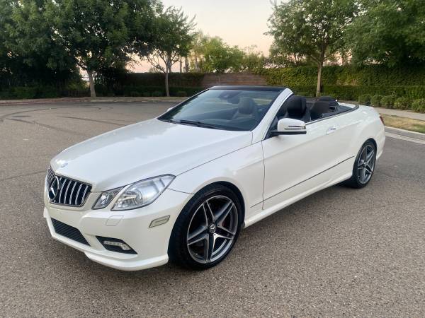 2011 Mercedes E550 Convertible Rara - $12,500 (Fresno)63624230614531122