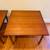 Pair of Mid Century Danish Scandinavian Teak Coffee Table End Tables 5 thumbnail