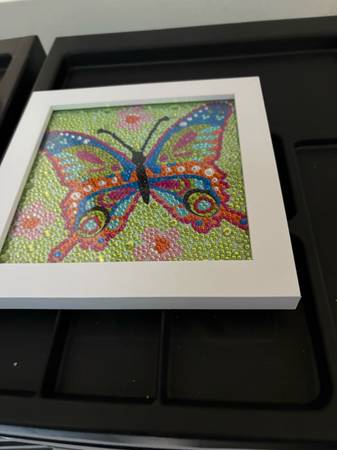 Diamond painting, butterfly picture 1