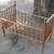 Rare Antique American Steam Bent & Turned Baby Crib 2 thumbnail
